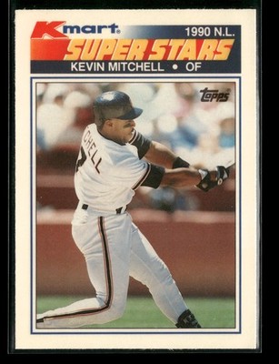 1990 Topps Kmart Super Stars #6 Kevin Mitchell San Francisco Giants