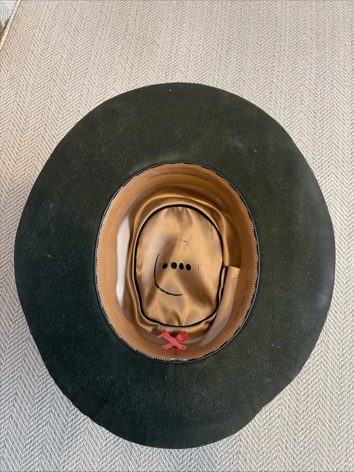 Sombrero personalizado en castor talla 60 cm en verde Foto 4 de 4