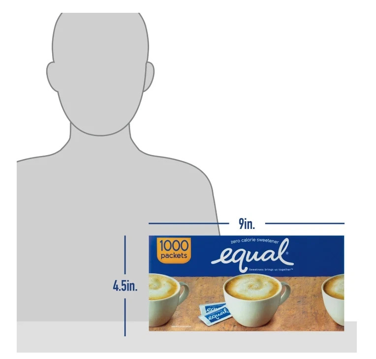 Equal Zero Calorie Sweetener (1,000 ct.) FREE SHIPPING