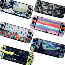 Nintendo Switch OLED Hard Case Protective Shell Crystal Cover Cartoon Pattern