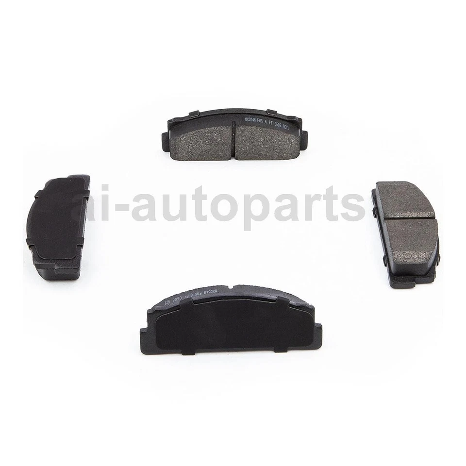 Kit de rotores de freno delanteros + pastillas de freno para Fiat 124 1966 1967 Fiat 850 1968-1971 Foto 2 de 4