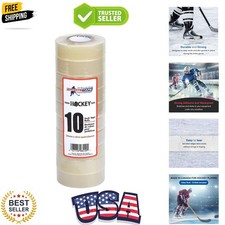 Multi-Pack Clear Hockey Tape - Waterproof  Residue-Free for Tough Games
