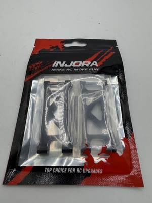 INJORA GROM-08BK Aluminum Rear Lower Suspension Arms 1/16 ARRMA Mojave Grom