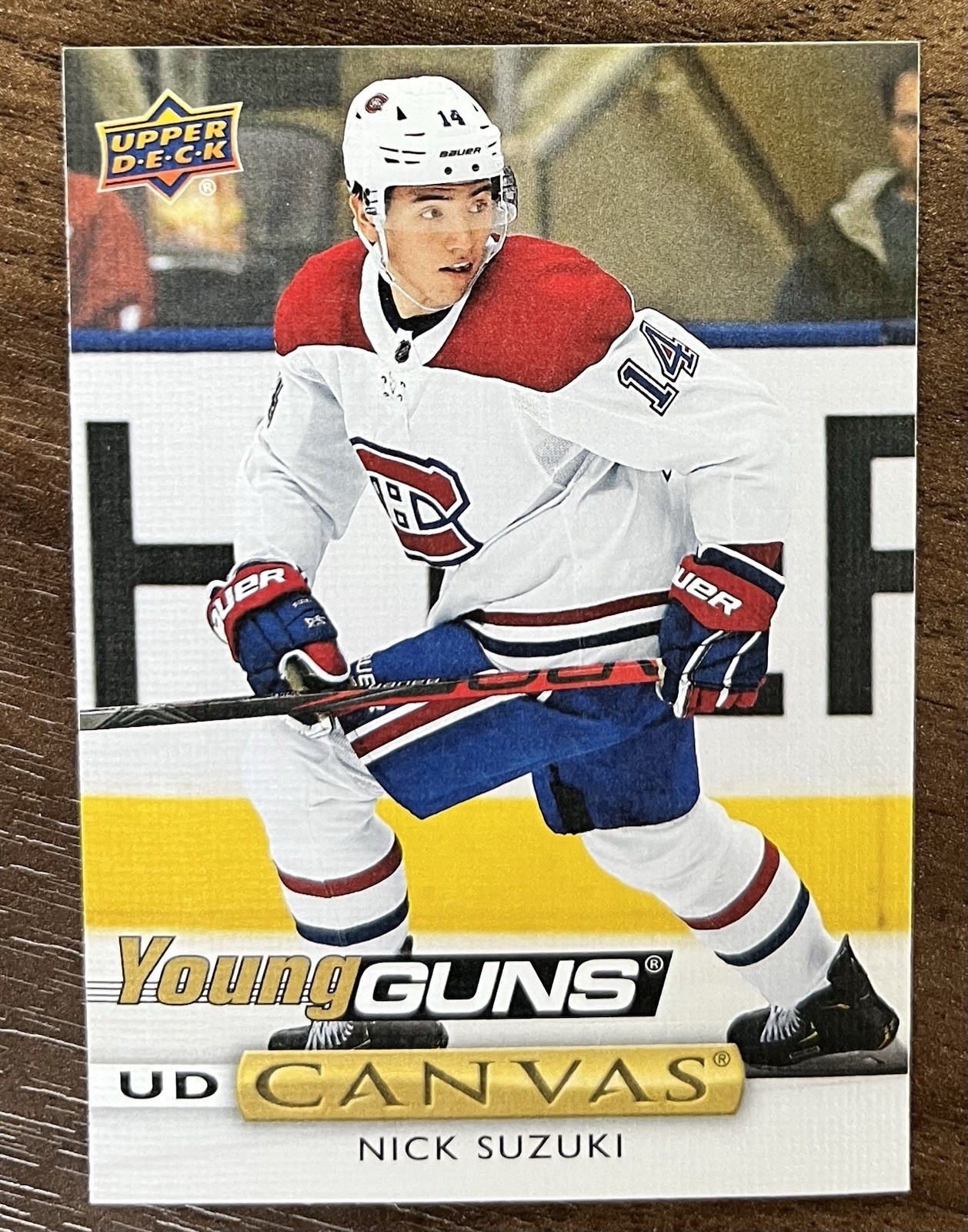 Nick Suzuki 2019-20 Upper Deck Series 1 Young Guns Canvas #C115