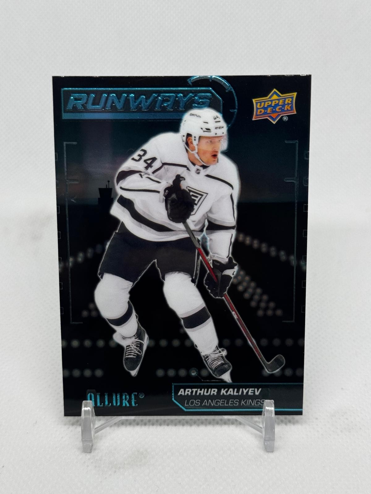 2022-23 Upper Deck Allure #RW-2 Arthur Kaliyev Runways