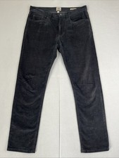 Huckberry Flint and Tinder Men  s Pants Size 31 x 30 Corduroy Slim Fit Gray