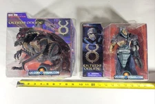 ULTIMA ONLINE Action Figure Set Lot McFarlane, WYRM DRAGON, BLACKTHORN, 2002 NEW