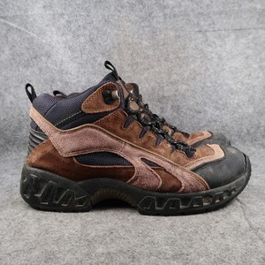 Cherokee Boots Mens Brown 7 Leather‎ Hiking Shoe Work Chore Mid Top 093081379 Cherokee Boots Mens Brown 7 Leather Hiking Shoe Work Chore  main image 4