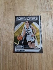 2024 Panini Donruss CAITLIN CLARK School Colors Silver Foil #SC2 Hawkeyes SP