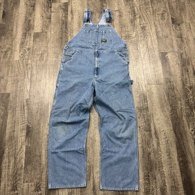 Vintage OshKosh B'gosh Denim Bib Overalls 40x32