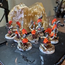 Warhammer: Age of Sigmar - Order - Fyreslayers - (8x) Vulkites Berserkers - Used