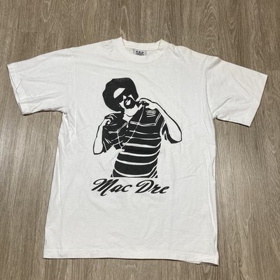 Mac Dre Shirt L 90s 00s Y2k Bay Area Thizz Rapper Rap Concert Tour Tee