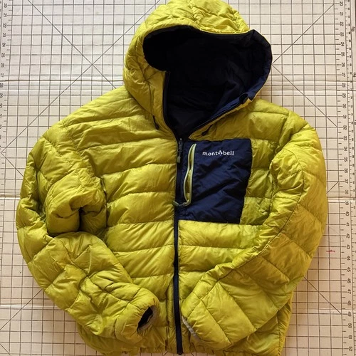 Montbell Men 90% Down Reversible Puffer Jacket Coat Size M - product listing photo