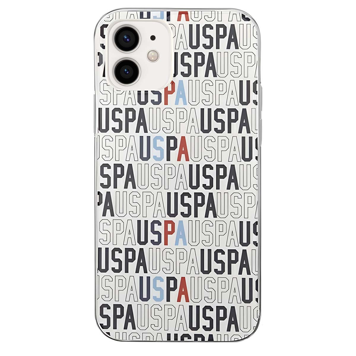 Coque de Luxe U.S. Polo Logo Mania Rigide pour iPhone 12 Mini