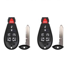 Keys4Less Key Fob Replacement for 2008-2020 Dodge Grand Caravan FCC IYZ-C01C 2pc
