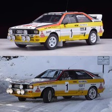 Sunstar 1:18 Audi Quattro A2 WRC Rally Alloy Car Model