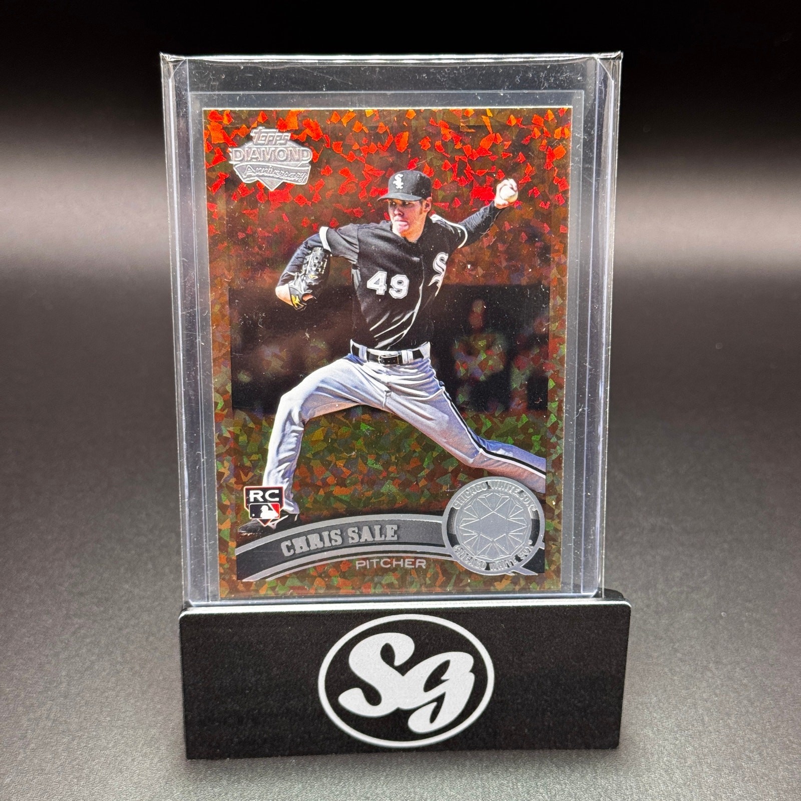 CHRIS SALE 2011 Topps Diamond Anniversary COGNAC #65 Rookie Card RC ATL Braves