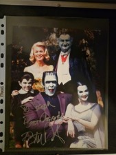 Butch Patrick Signed “Eddie Munster” Photo Autograph Rare The Munsters Cast Memo