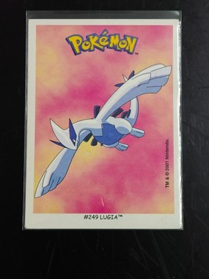 Dunkin Boomer Pokemon Sticker 2001 choose one Aufkleber NM