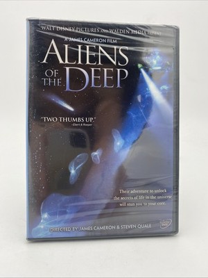 Aliens of the Deep (DVD, 2005) Disney Documentary, James Cameron ~New Sealed