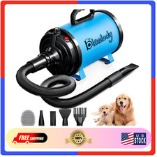 Dog Dryer Pet Hair Blower High Velocity for Grooming Blow 3800W/5.2HP for Large