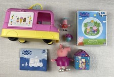 Peppa Pig Ice Cream Truck, Peppa Pig Puzzle, Peppa Pig Toy Lot