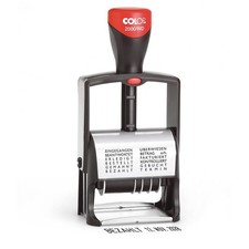 COLOP Datumstempel mit Text Classic Line 2000/WD selbstfärbend schwarz ohne...