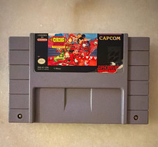 Capcom The Great Circus Mystery Nintendo SNES Cartridge Only Authentic Tested 