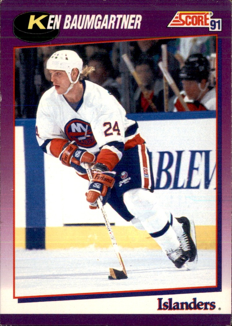 1991-92 Score American #148 Ken Baumgartner