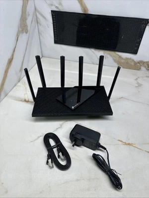 TP-Link Archer AXE75 AXE5400 Tri-Band Wi-Fi 6E Gaming Router Gigabit VPN USB 3.0 - image 1 of 3