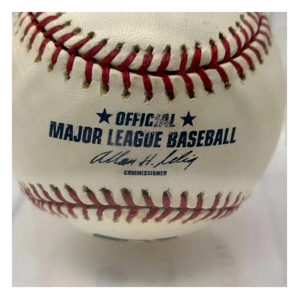 Estuche oficial de béisbol firmado por Eric Byrnes #22 Rawlings de las Grandes Ligas Foto 2 de 4