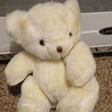 White Plush Teddy Bear Stuffed Animal Plush Toy Type Plush Bear Theme Animals