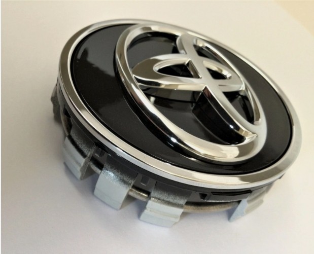 OEM Genuine Toyota Black / Chrome Wheel Center Cap 42603-06150