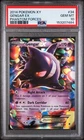 2014 POKEMON XY PHANTOM FORCES #34 GENGAR EX PSA 10