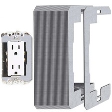 30 Pcs Wall Plate Spacer- Metal Flush Fit Device Leveling Plates- Receptacle ...