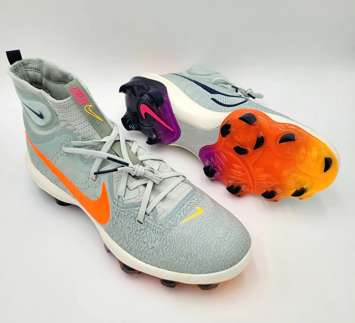 Nike Orange 13 US Baseball & Softball Shoes & Cleats for Men for