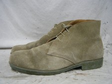 British Army Military Roamers Classic Suede Desert Ankle Boots Size 11 M 45 SA