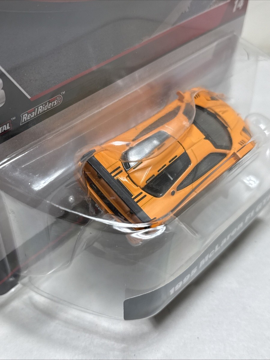 Hot Wheels Premium 1995 McLaren F1 GTR Orange 1:43 Scale Metal