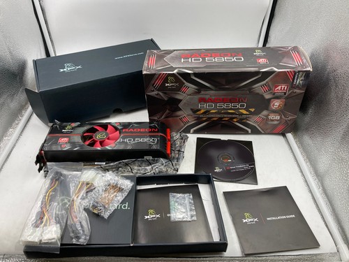 XFX ATI Radeon HD 5850 1GB GDDR5 PCIe GPU Graphics Card HD-585X-ZAFC In Box
