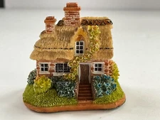 The Leonardo Collection - 1 Minature Chapel Hill Cottage House - Resin Figurine