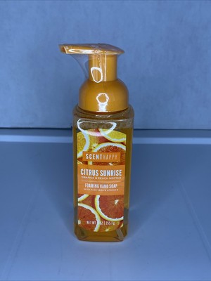 Scent Happy Citrus Sunrise Orange/Peach Nectar Foaming Hand Soap 9oz  3 Pack