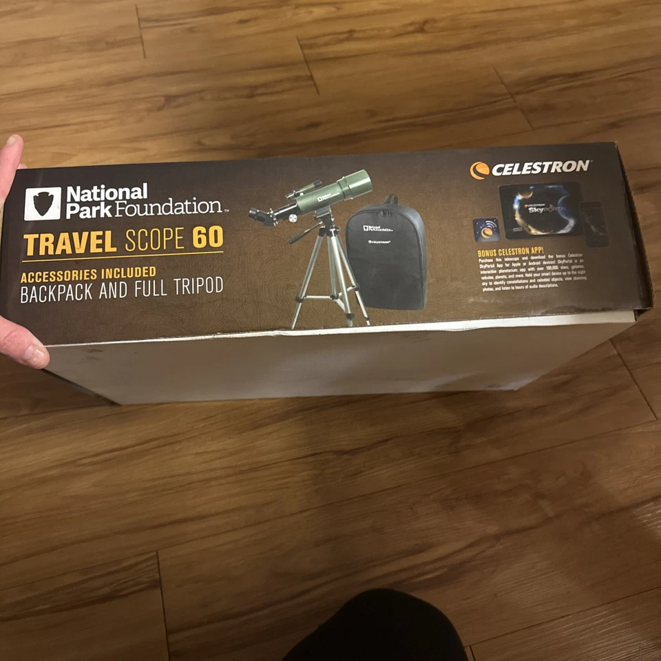 National Park Foundation Celestron Telescope Travel Scope 60 #22005 - Image 3 of 4