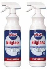 Nilco Nilglass Glass & Mirror Cleaner Spray - 1L x 2