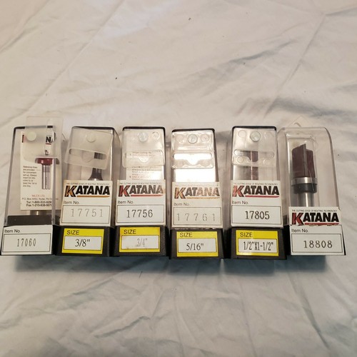 MLCS 6 piece Katana Router bit set 1/2 inch Shank eBay