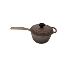 Le Creuset Enameled Cast-Iron 1.25 Qt Iron Handle Precision Pour Saucepan Taup16