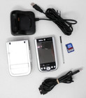 New ListingDell Axim X50 Pocket Pc Handheld Pda + Rhino Skin Charging Dock Usb Cable Works