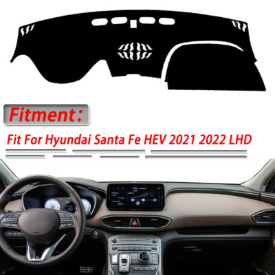 DashMat Dashboard Cover Protektor Rutschfest Für Hyundai Santa Fe HEV 2021 2022