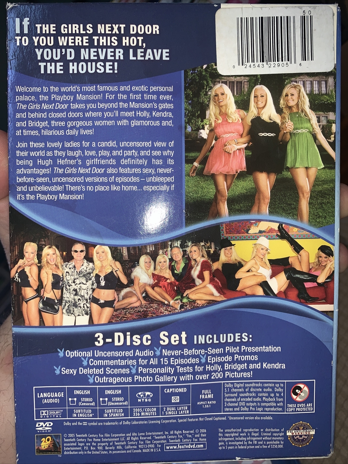 Playboy The Girls Next Door Season 1 One Dvd Holly Madison Hugh Hefner For Sale Online Ebay