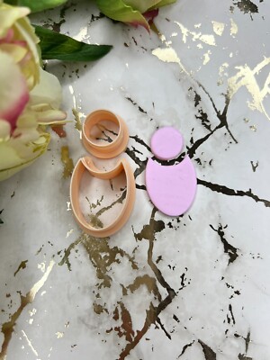 Circle Combo Polymer Clay Cutter | 3D-gedrucktes Tonwerkzeug | IrisCrafts7 UK