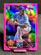 2023 Topps Chrome Update JOSE CUAS RC Pink Refractor #USC45  FREE SHIPPING